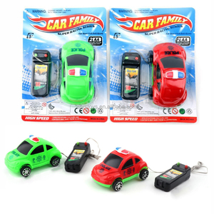 Dessin animé enfants en plastique fil contrôle pas cher voiture jouets ligne contrôle Mini voiture de <span class=keywords><strong>police</strong></span> <span class=keywords><strong>jouet</strong></span> - Product Image 1