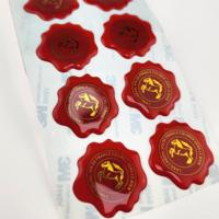 Autocollant extra-collant avec logo personnalisé pour impression en relief 3D étiquette à colle gel en résine époxy autocollant dôme en cristal souple transparent