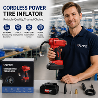 Cordless Air Compressor 150 PSI Tire Inflator with Digital Display LED Light for Automotive OEM Factory