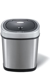 Poubelle intelligente de haute technologie, poubelle domestique, <span class=keywords><strong>recyclage</strong></span> en <span class=keywords><strong>acier</strong></span> inoxydable 12l - Product Image 4