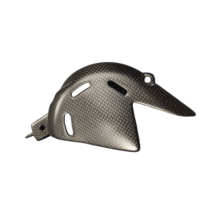 Cache-roue arrière en fibre de carbone sèche 100 % unie, MOQ1 3K, pour Ducati Panigale V4 V4S V4R 2018-2024 - Prix de gros