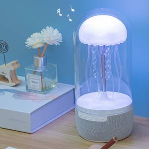 クリエイティブポータブルタコスピーカーRGB LED照明付きクラゲオーディオ & オーナメントマイクスマートギフト子供用 - Product Image 5
