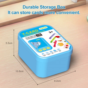 55 cartes interactives multilingues <span class=keywords><strong>pour</strong></span> enfants d'âge préscolaire, machine d'apprentissage parlante <span class=keywords><strong>pour</strong></span> bébés - Product Image 6