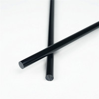 Barres en plastique extrudé POM coloré de 10 mm, profilés d'extrusion ABS PVC, barres rondes et carrées, bandes de forme ronde pour tentes, lits et accessoires de jeu