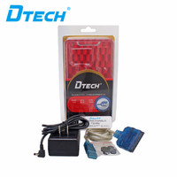 Câble adaptateur DTECH USB 2.0 vers SATA 13 broches pour lecteur CD/DVD ROM Slimline d'ordinateur portable