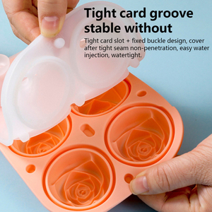 2024 New 6-Lưới <span class=keywords><strong>Silicone</strong></span> <span class=keywords><strong>Ice</strong></span> Khay Khuôn Cấp Thực Phẩm Cho Baking Sô Cô La Bánh Xà Phòng Cà Phê Cho Trẻ Em Chuẩn Bị Thực Phẩm - Product Image 2