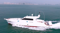 Yacht de luxe en aluminium à grande vitesse à la mode de 17.18 m pour les loisirs et les sports avec moteurs Mercury 3*600 Hp