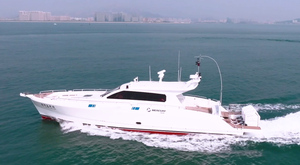 Modieuze 17,18 m hoge snelheid aluminium luxe jacht voor vrije tijd en sport met Mercury 3*600 pk motoren - Product Image 3