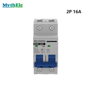 Disjuntor Miniatura DC 2P 16A 500V para Proteção Contra Sobrecarga em Sistemas Solares Fotovoltaicos - Product Image 4