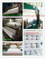 Tela laminada suave, impermeable, lavable, reutilizable e hipoalergénica, tela de poliéster para pañales y toallas sanitarias