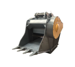 ถังบดแบบ JET Skid Steer สำหรับรถขุดขนาด 20-30 ตัน รับน้ำหนักได้ 3600 กก. สีเหลือง/ดำ รับประกัน 1 ปี - Product Image 3