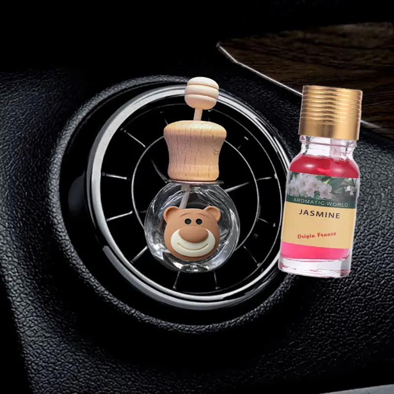 Vente en gros de désodorisants pour voiture Diffuseur d'anche d'aromathérapie Diffuseur de bouteille de parfum Désodorisant pour voiture