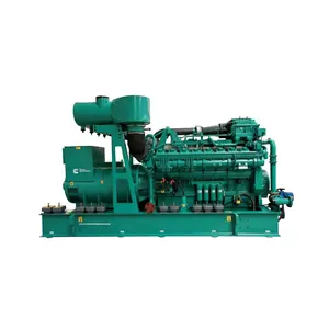 Generator 4 silinder 50kw pendingin air untuk cadangan/sumber daya utama generator gas alami