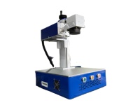 Machine de marquage UV pour verre cristallin, acrylique, métal, non-métal, cuir, machine de marquage UV CRS 5W, refroidie à l'eau, refroidie à l'air.
