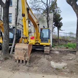 Excavadora de cadenas PC130 de alta calidad de 13 toneladas usada, con motor, bomba, caja de cambios y PLC, en venta - Product Image 3