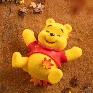 Scatola Misteriosa Ufficiale Disney <span class=keywords><strong>Winnie</strong></span> <span class=keywords><strong>the</strong></span> <span class=keywords><strong>Pooh</strong></span> <span class=keywords><strong>Serie</strong></span> Happy Times, Statuetta Floccata Kawaii Orsetto <span class=keywords><strong>Pooh</strong></span>, Bambola Scenica da Collezione, Regalo - Product Image 6