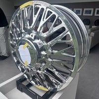 Jantes de camion Deoneo 24x14 26x14 28x16 argentées, finition polie, 8x6.5 8x170 8x180, forgées, pour Ford F-150 F-2