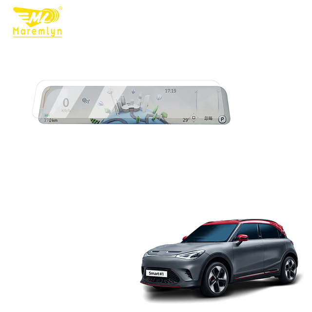 Maremlyn Touch Screen Film Dashboard Tempered Glass Dashboard Protective Film for Smart 1 Screen Protectors