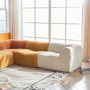 Wholesale High Quality Living Room Fabric Modern Vacuum Packaging Compressed Modular Sectional Sofa Set Furniture - Product Image 5