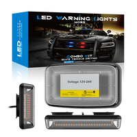 DXZ JB-3030-117LED-Y 12V-24V 117 LED Feu de position latéral et indicateur de gabarit ambre, feu de signalisation de rechange pour camion, remorque, camping-car, bus, bateau