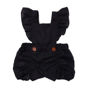 Nuovo <span class=keywords><strong>Nato</strong></span> Vestiti Del Bambino Per La Ragazza 100% Biancheria tuta del bambino appena <span class=keywords><strong>nato</strong></span> ragazzi ragazze bambino bambini solido bianco ruffle biancheria pagliaccetto - Product Image 3