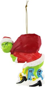 2024 Vendita all'Ingrosso di Successo Divertenti Pupazzi Verdi Decorazioni Natalizie Ornamenti Acrilici del <span class=keywords><strong>Grinch</strong></span> da Appendere per Albero di Natale - Product Image 6