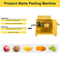 Am Qdmech Fruit Snel Schillen Ananas Schilmachine Handbediende Ananas Dunschiller Commerciële Ananas Peeling Tool