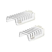 Support de rangement pour téléphone portable, tablette et iPad GREENSIDE, type sur pied, en plastique, boîte de rangement de bureau avec compartiments