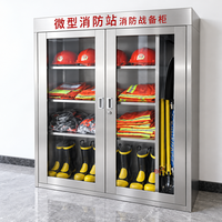 Armoire anti-feu en acier inoxydable, équipement de lutte contre l'incendie, armoire de stockage de sécurité d'urgence, fabricant OEM personnalisé