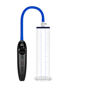 Pompe à vide électrique pour homme avec 20 fréquences et entraîneur de masturbation en latex pour adultes et agrandisseur sans effets secondaires - Product Image 1