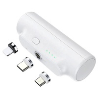 Portable 3000mah/5000mah magnétique batterie externe étanche chargeur de batterie externe Mini cadeau magnétique pour iPhone Android