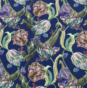 Tissu imprimé 100 % coton en gros, popeline légère haute densité, impression numérique écologique pour collection de vêtements de boutique - Product Image 2