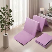 Tapis de yoga pliable en TPE épaissi, rembourré, antidérapant, écologique, lavable, portable, pour la maison, la salle de sport et les entraînements
