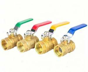 Fabriek Direct JD-4099 Messing Kogelkraan 1 "Messing 2 1/2 Inch Met Koperkleur Voor Thuis Sanitair Systeem - Product Image 4