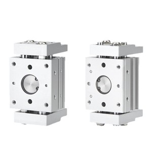 Cylindre pneumatique à doigts Qingze HFT10 16 20 25 32 à double action, pince parallèle, corps en aluminium, standard - Product Image 1