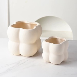 Nordique intérieur décoration de la maison en céramique bonsaï Pot de plante jardin planteur Pot en terre cuite Pots de fleurs - Product Image 3