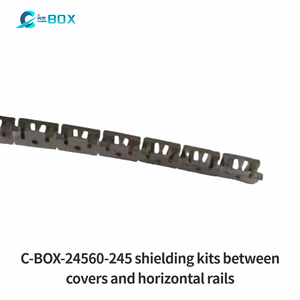 Zstc schroff C-BOX europacpro <span class=keywords><strong>EMC</strong></span> che chắn kit, bìa tấm để Ngang Đường sắt, thép không gỉ, 84hp, :24560-245 - Product Image 2