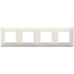 Cache-interrupteur mural en granit blanc 8M Plate 2+2+2+2 Int71, longueur 34 mm, largeur 8 mm, hauteur 0,9 mm - Product Image 1