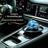 Diffuseur de parfum portable pour voiture, senteur océan, désodorisant suspendu, accessoire universel pour l'intérieur de la voiture