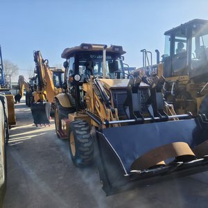 Offre Spéciale : Chargeuse-pelleteuse CAT 420F d'occasion avec moteur de pompe et roulement – Économie de carburant pour la construction routière agricole et les travaux de canalisation municipale - Product Image 1