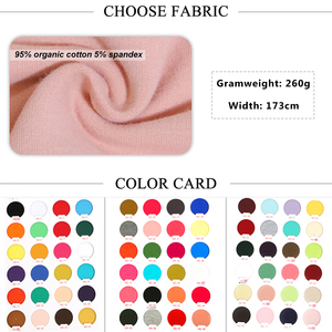 Set di abbigliamento personalizzato per bambini tuta tinta unita in vita elastica set di abbigliamento per neonati con Zip corta felpa con cappuccio da ragazza e da ragazzo - Product Image 6