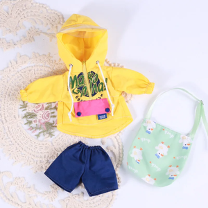 Комплект из 2 предметов: солнцезащитная одежда и аксессуары для кукол 30 см (12 дюймов) — милые и забавные комбинезоны с шляпкой - Product Image 6