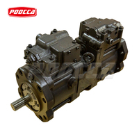 Pompe hydraulique Kawasaki série K3V K3V45 K3V63 K3V112 K3V140 Pompe à piston hydraulique K3V180 K3V280 K5V80 K5V140 K5V200 K5V140