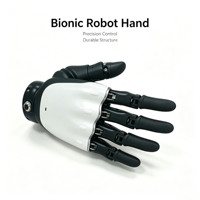 Main robotique bionique programmable à 5 doigts, compatible ROS, pour usage industriel humanoïde, avec moteur, boîte de vitesses et alliage d'aluminium pour la recherche