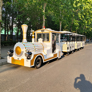 รถไฟท่องเที่ยวไร้รางเหล็ก 8/16 ที่นั่ง สำหรับเด็ก - เหมาะสำหรับสวนสนุกและห้างสรรพสินค้า - Product Image 5
