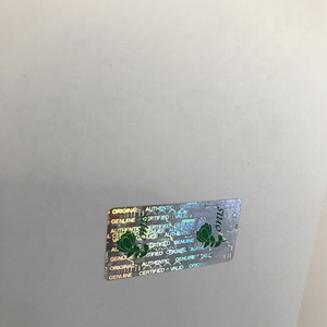 Autocollant adhésif d'hologramme de sécurité autocollant de feuille holographique 3d - Product Image 3