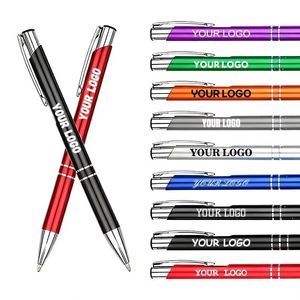 Bolígrafo de Metal de Aluminio con Logotipo Personalizado para Regalos Empresariales al por Mayor, Bolígrafo con Ancho de Escritura Personalizado - Product Image 4