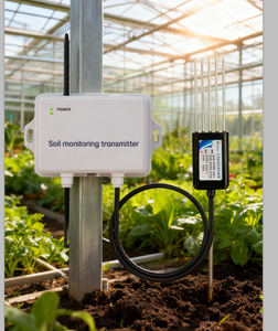 Rs485 WiFi LoRaWAN <strong>Soil</strong> Npk <strong>Tester</strong> <strong>PH</strong> EC Temperature Moisture Salinity Transmitter Analyzer For Agriculture - Product Image 4