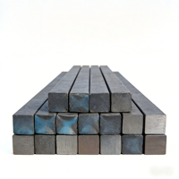 Barra Cuadrada de Hierro 50x50mm 40x40mm, Laminada en Caliente, para Construcción, Acero MS A36 1010 1045