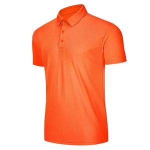 Polo de travail unisexe en polyester uni à séchage rapide, personnalisable OEM/ODM pour entreprise, idéal pour le golf - Product Image 3